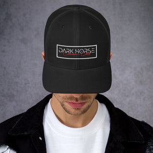 Dark Horse + Crimson Cord Trucker Cap