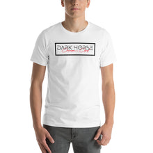 Load image into Gallery viewer, Dark Horse + Crimson Cord Short-Sleeve Unisex T-Shirt