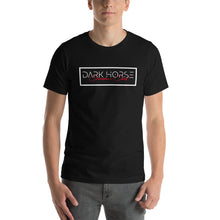 Load image into Gallery viewer, Dark Horse + Crimson Cord Short-Sleeve Unisex T-Shirt