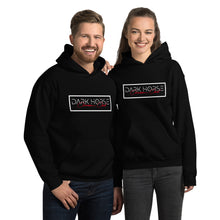 Load image into Gallery viewer, Dark Horse + Crimson Cord Hoodie